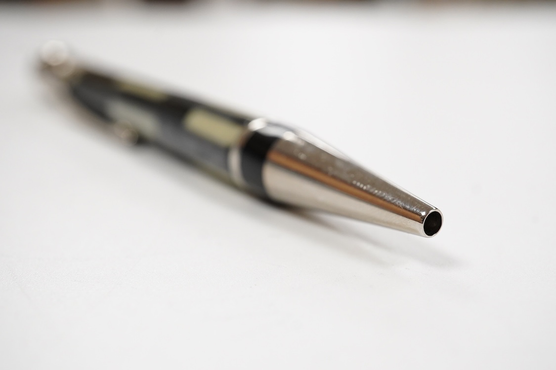 A Carter's oversize lever fill fountain pen fitted with large INX nib
